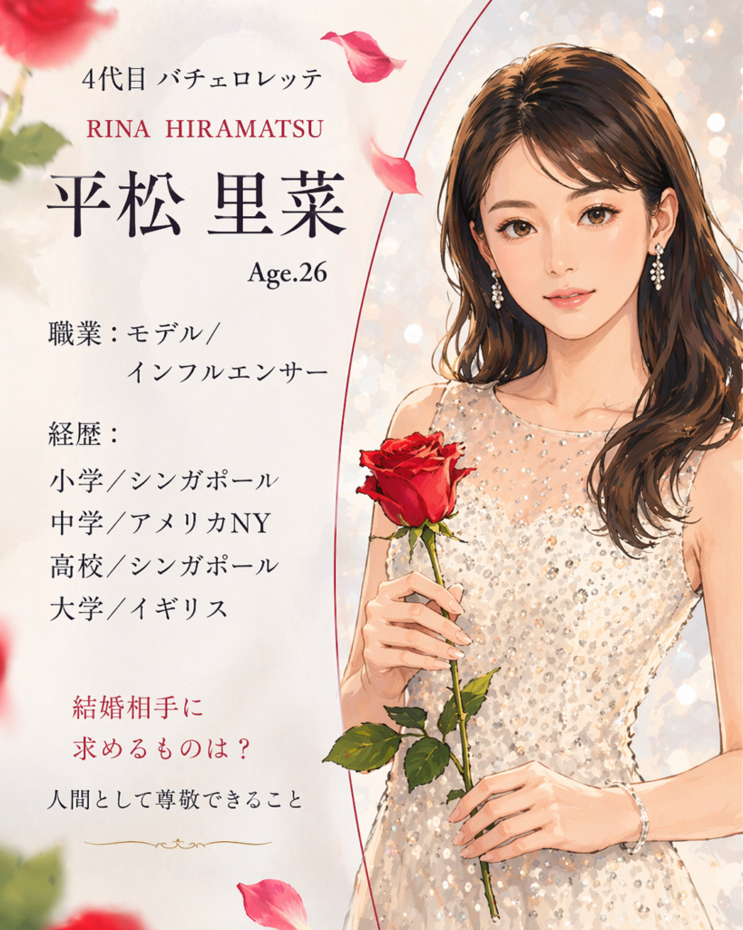 平松里菜　学歴